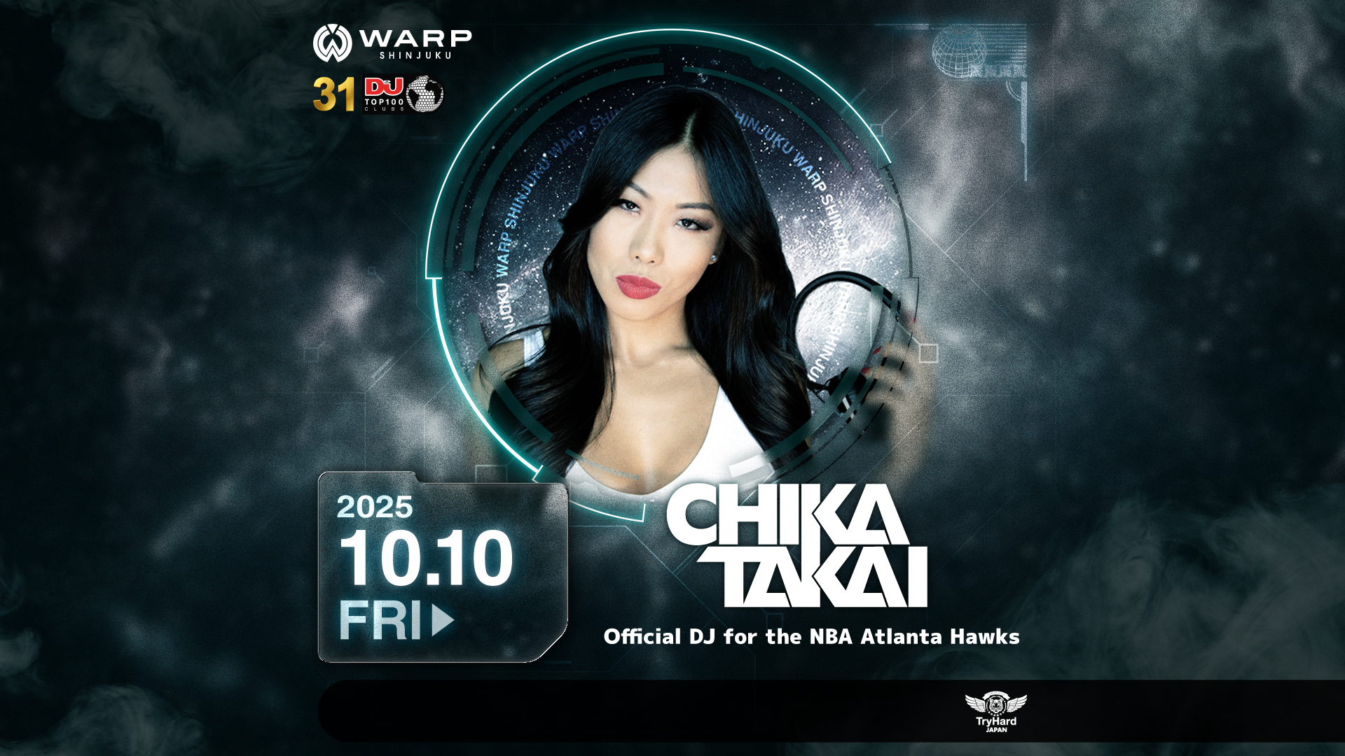 CHIKA TAKAI ｜ NightClub WARP SHINJUKU | ワープ新宿 Official Site